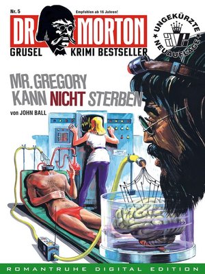 cover image of DR. MORTON--Grusel Krimi Bestseller 5